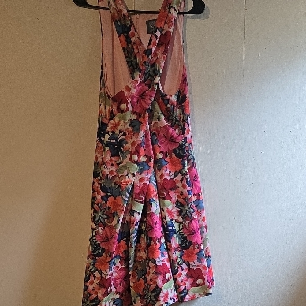 Vince Camuto Multicolor Floral Dress